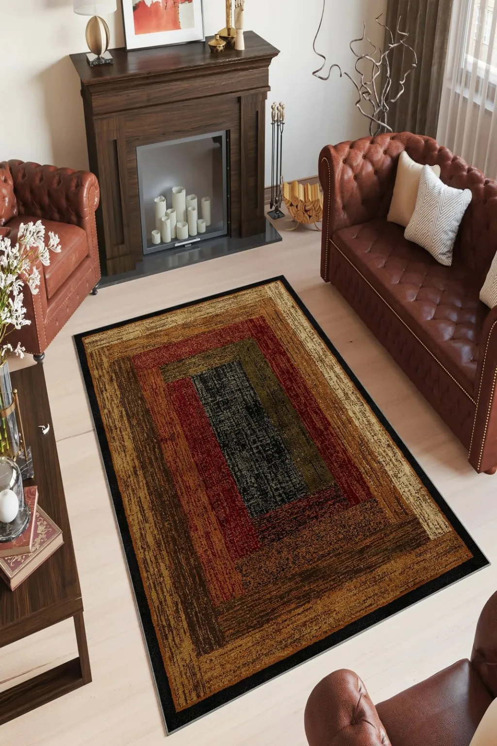Qilim Conceptum Hypnose, shumëngjyrësh, 60x100cm, W1182 - 1