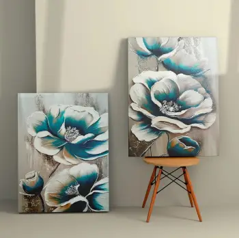 Pikturë dekorative në kanavacë (2 copë), Wallity, 2KNV4237, 50x70cm