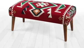 Puf Atelier del Sofa, Vezir, shumëngjyrësh, i kuq