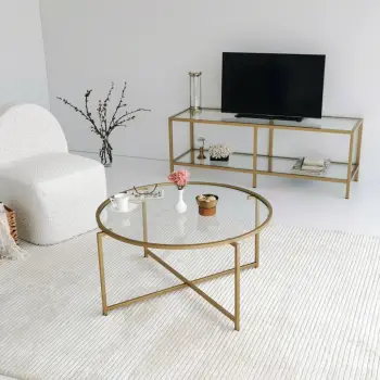 Tavolinë Kafeje Gold Sun S404, artë