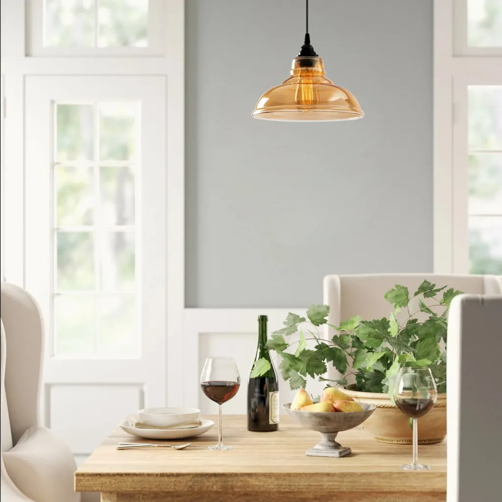 Llambë tavani Opviq, Dilberay - 327-S, ngjyrë e zezë, 28x28cm - 1