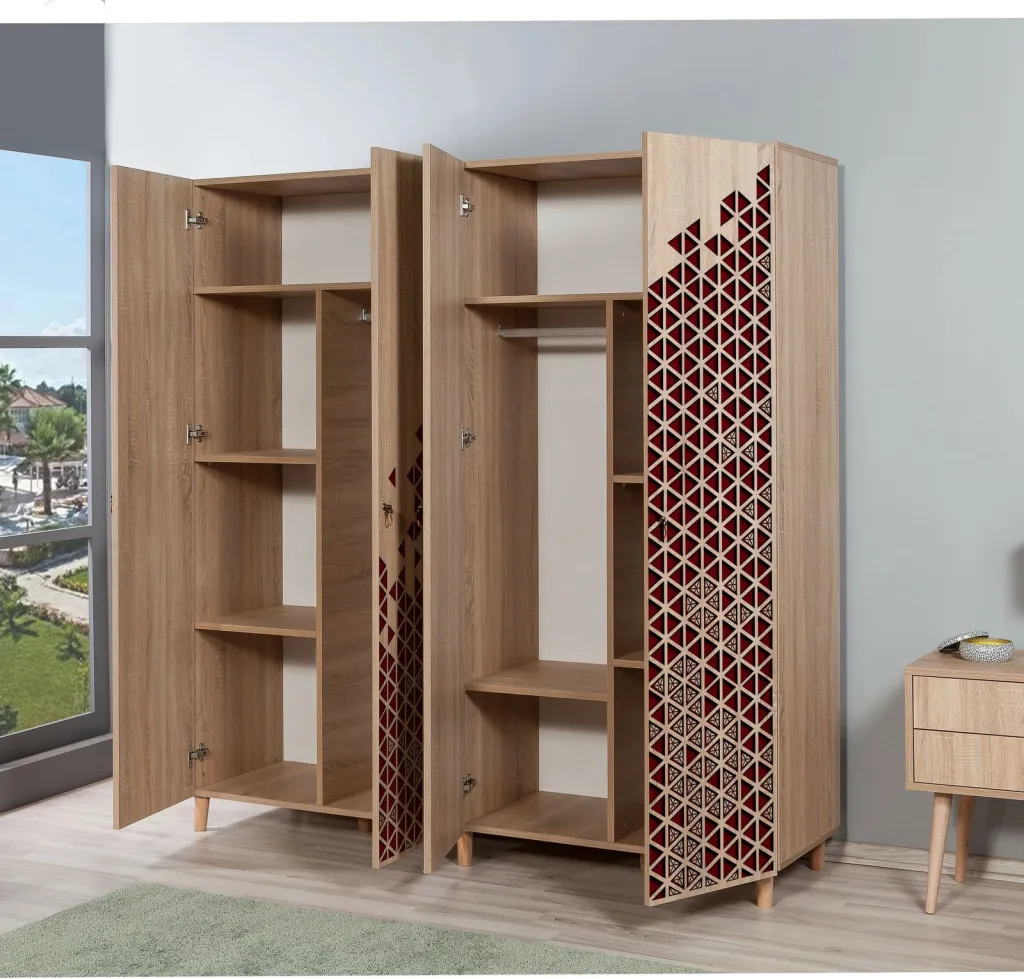 Dollap multifunksional Hanah Home, Multibox - 122, ngjyrë lisi Sonoma - 3