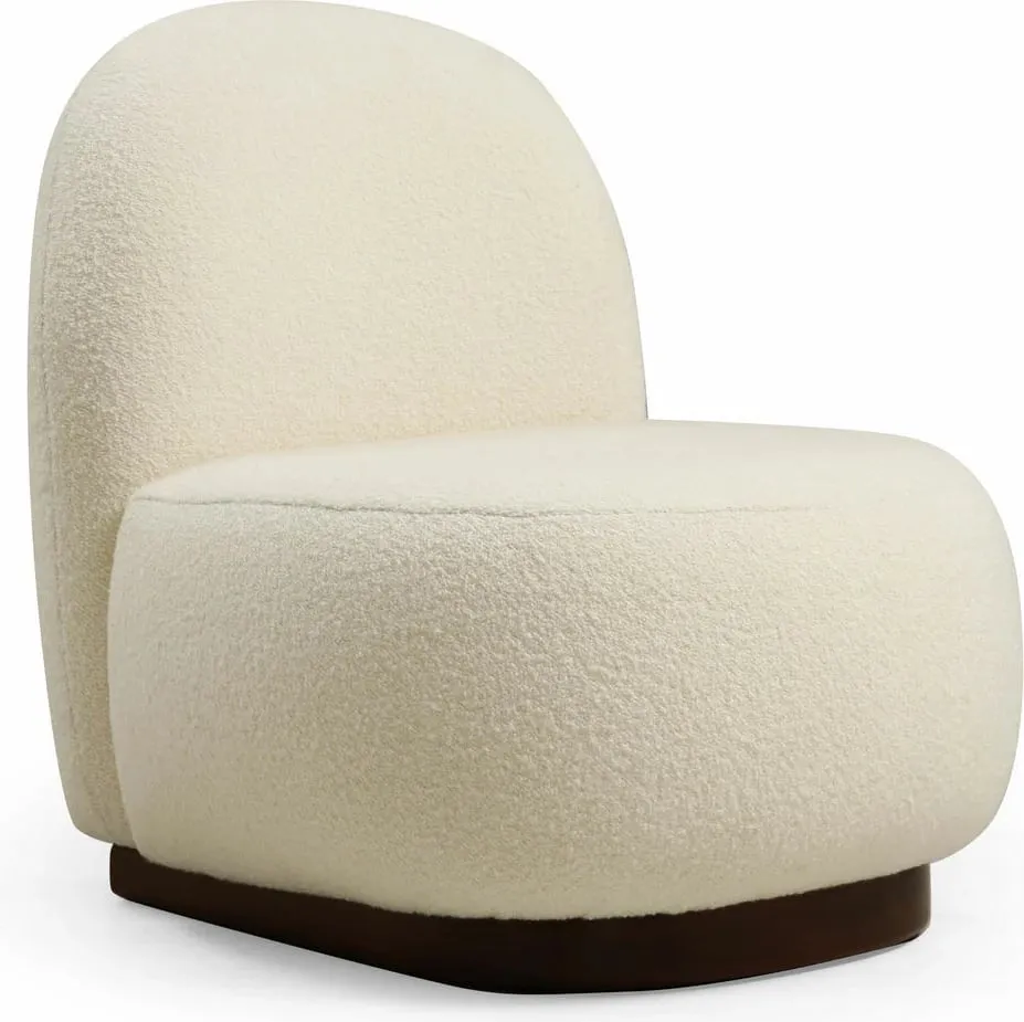 Karrige Wing Atelier del Sofa, Tina, Bouclet e bardhë - 3