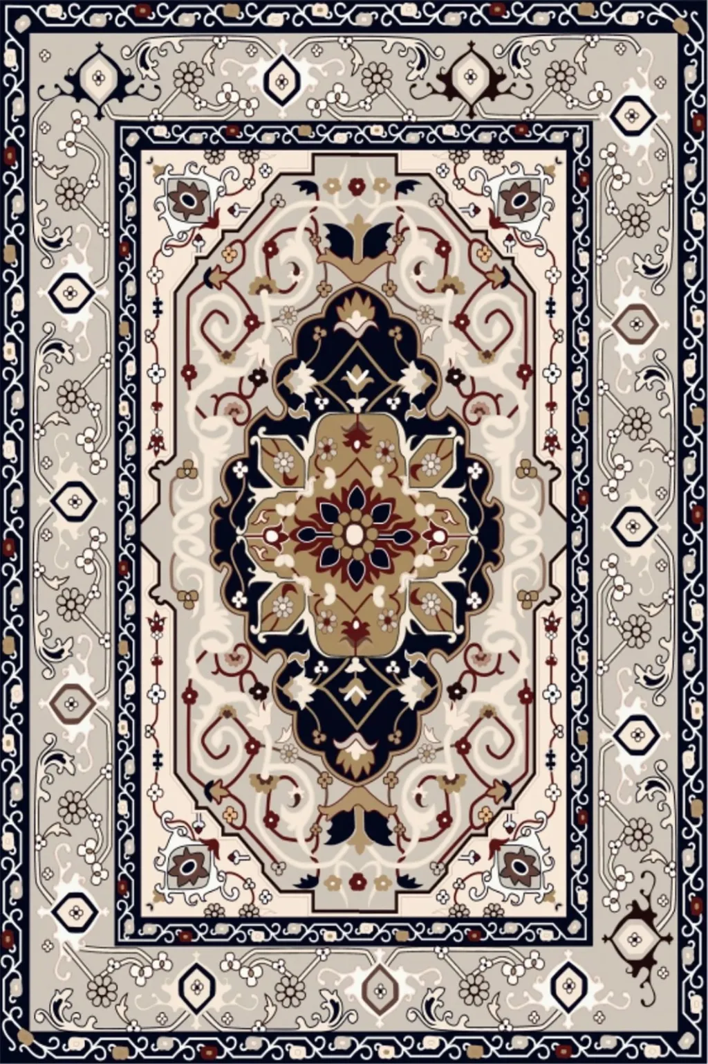 Qilim korridori, shumëngjyrësh, Conceptum Hypnose CT-1089, 80x150cm - 2