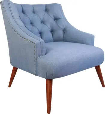 Karrige Wing Atelier del Sofa, Lamont, ngjyrë indigo blue