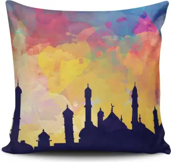 Jastëk Aberto Design, NKRLNT-358, shumëngjyrësh, 43x43cm