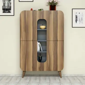 Dollap multifunksional Hanah Home, ngjyrë arr dhe kaltër