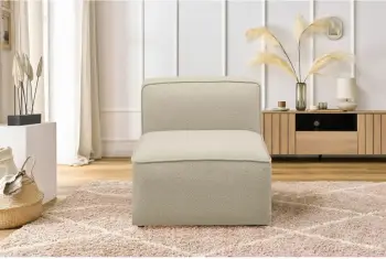 Karrige një vendëshe Atelier del Sofa, More S-M1, ngjyrë kapuçino