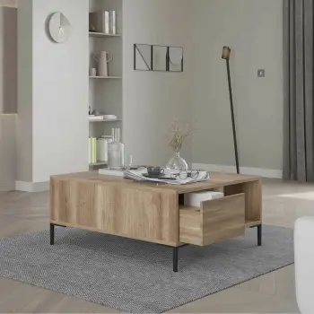 Tavolinë e ulët Hanah Home, ngjyrë taupe, Shp-660-Tt-1