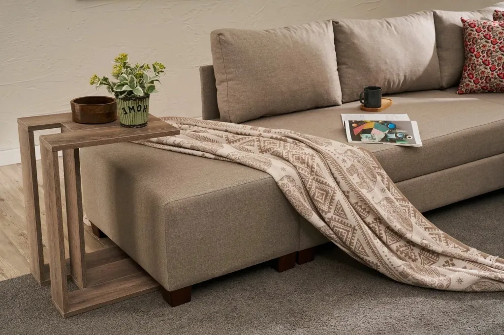 Kënd divan-krevat Atelier del Sofa, Aly majtas, bezhë - 4