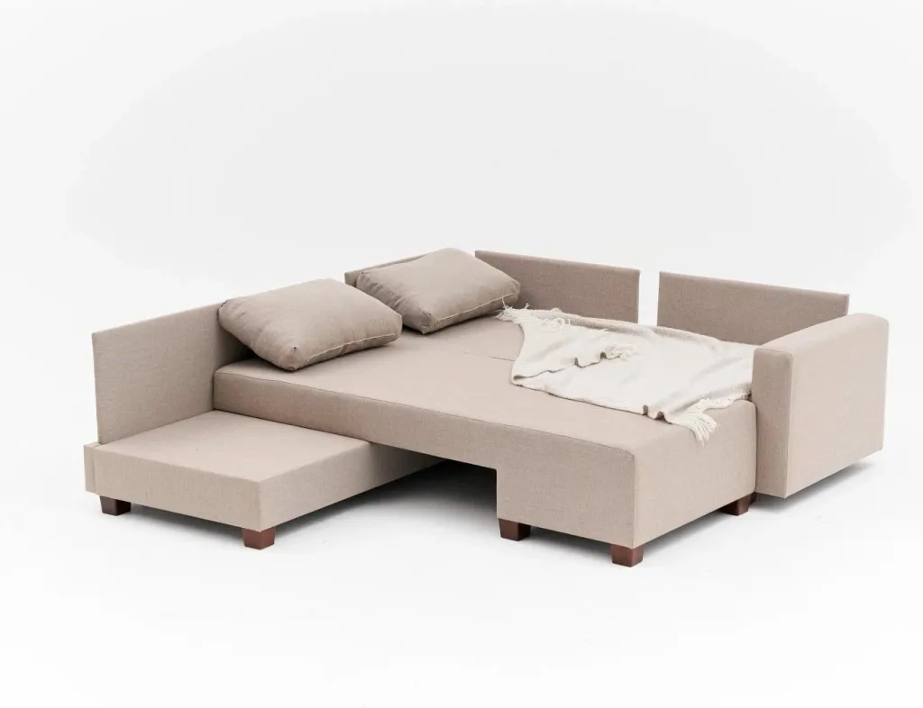 Kënd divan-krevat Atelier del Sofa, Aly majtas, bezhë - 10