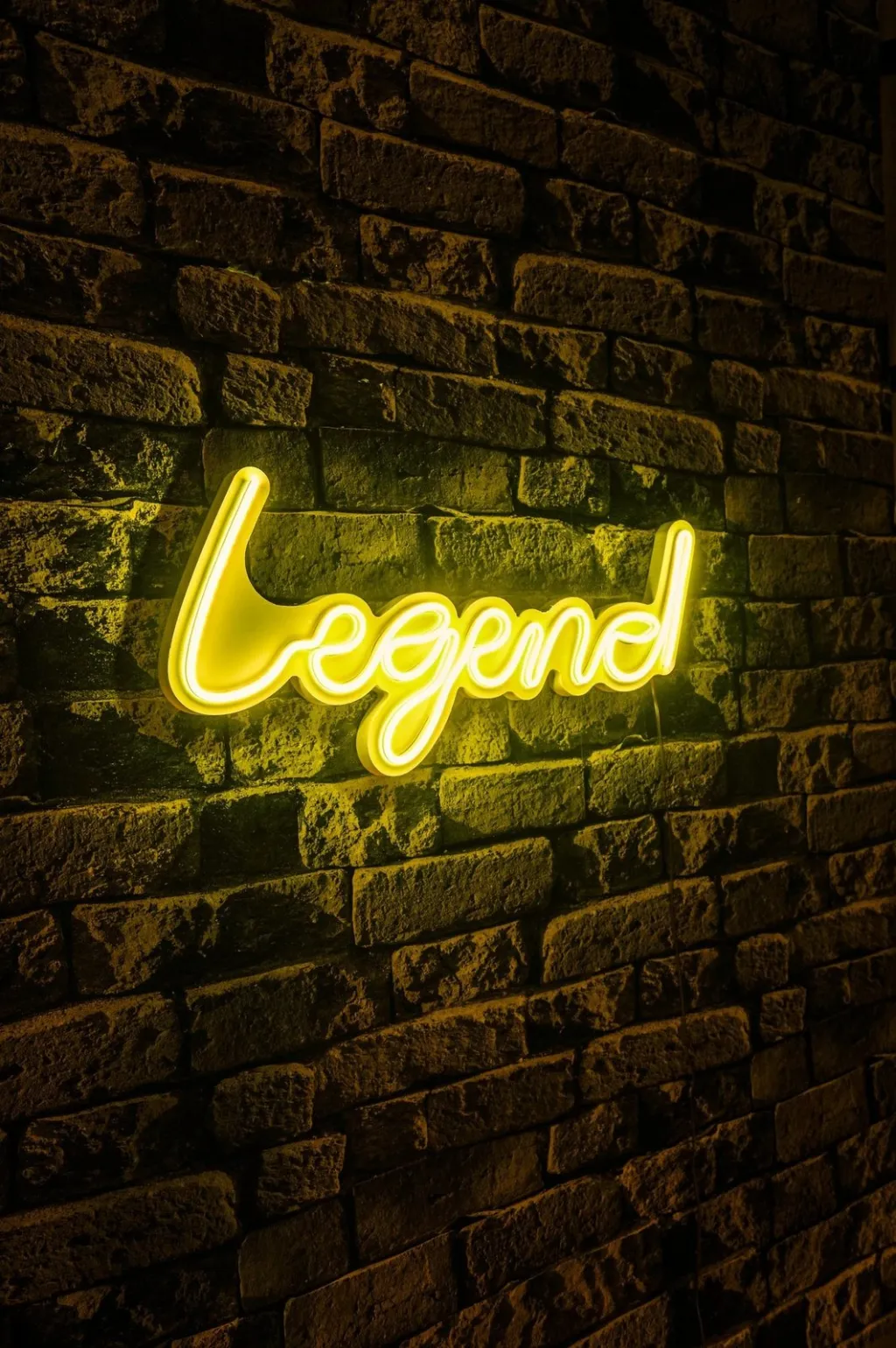 Dekorim plastik me drita LED, Legend, ngjyrë e verdhë - 2
