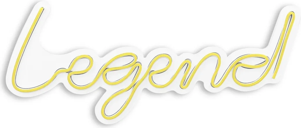 Dekorim plastik me drita LED, Legend, ngjyrë e verdhë - 5