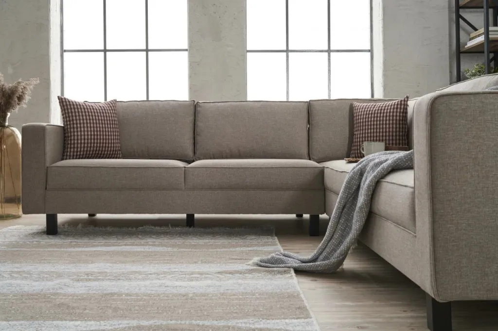 Këndare Atelier del Sofa, pëlhurë Kale, ngjyrë krem - 4