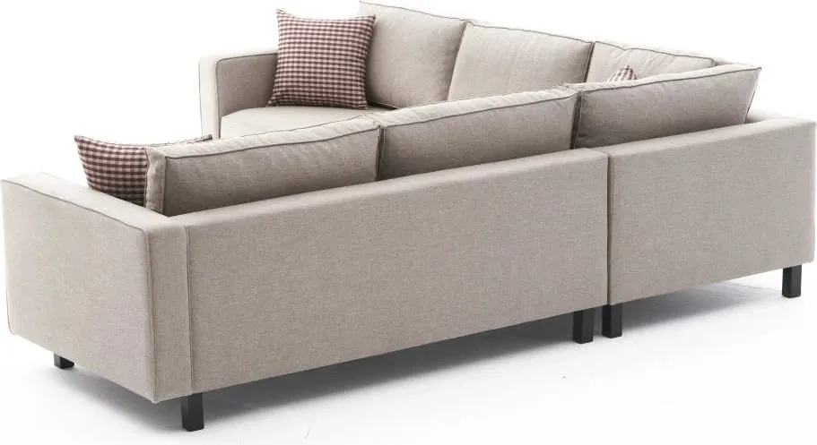 Këndare Atelier del Sofa, pëlhurë Kale, ngjyrë krem - 7