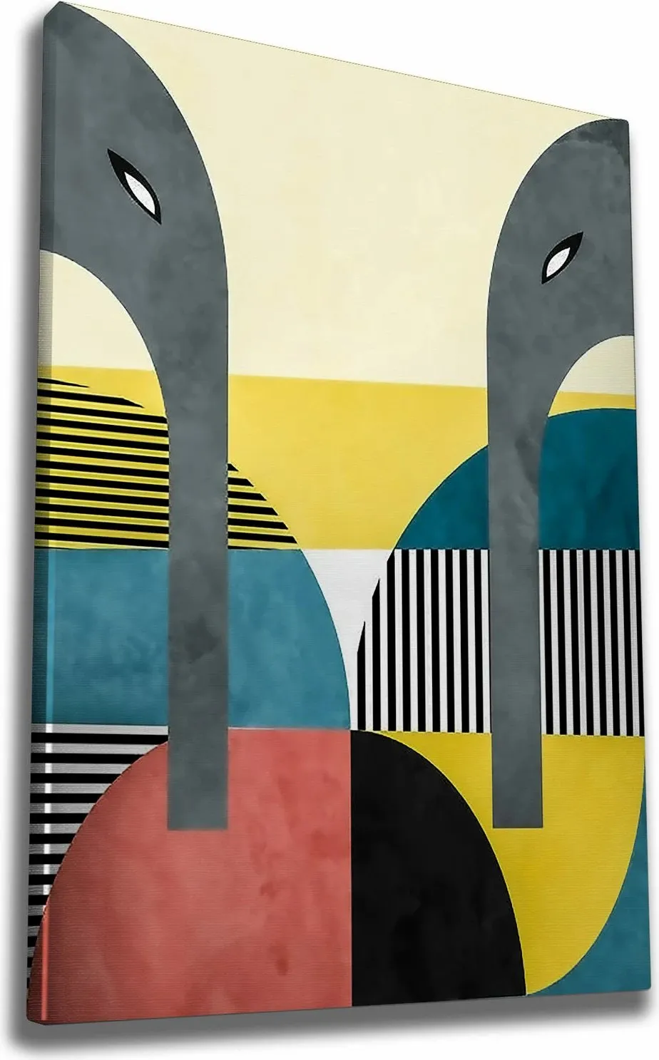 Pikturë dekorative në kanavacë, Wallity WY172, 70x100cm - 3