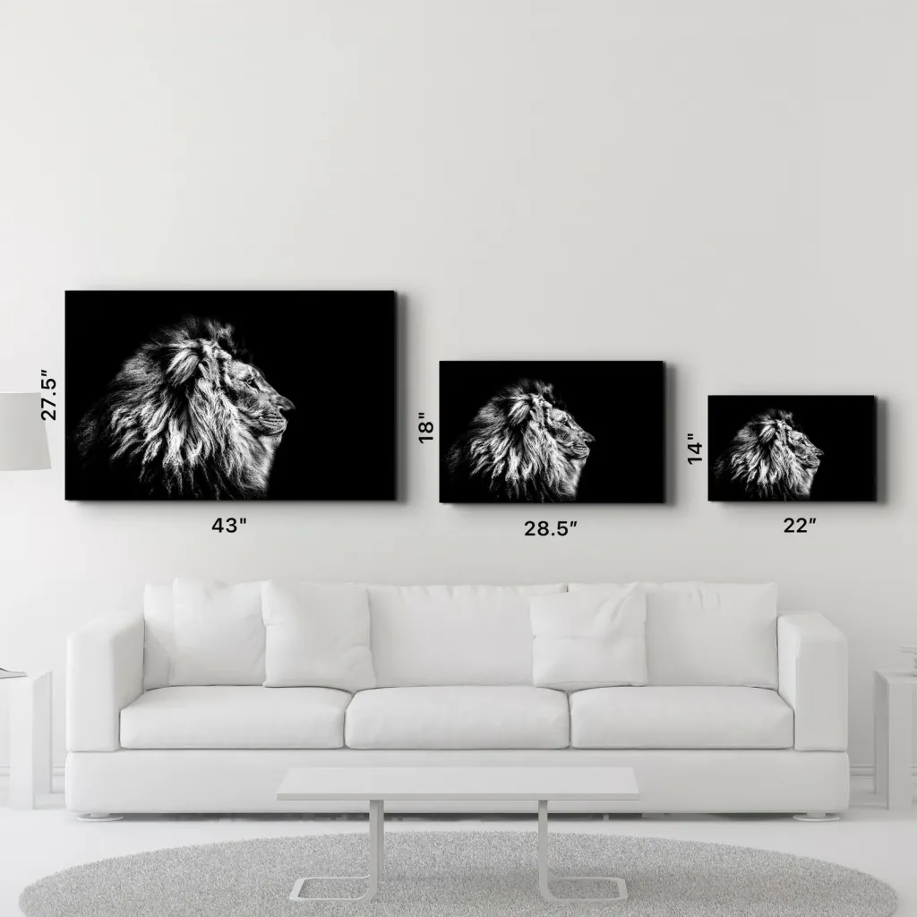 Pikturë dekorative prej xhami të temperuar, Wallity, OGLS-1046, 46x72cm - 6