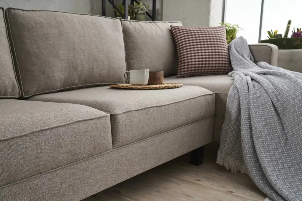 Këndare Atelier del Sofa, Kale Linen, e djathtë, krem - 4