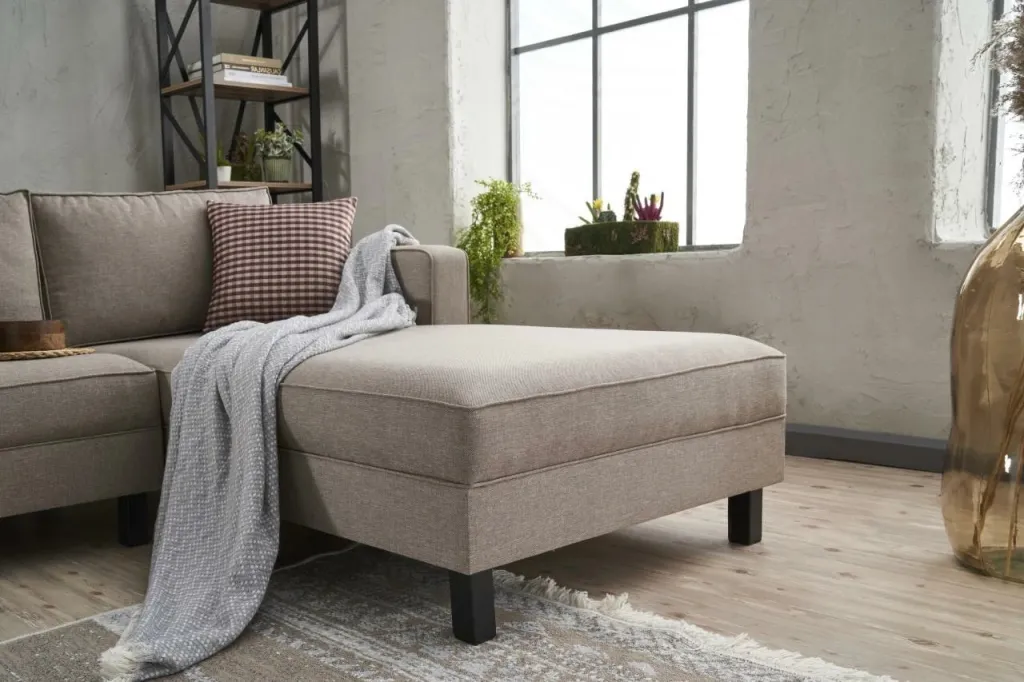 Këndare Atelier del Sofa, Kale Linen, e djathtë, krem - 5