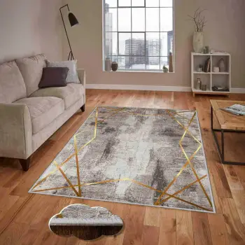 Qilim (100x150) Conceptum Hypnose, Hmnt452, krem, mink, ari