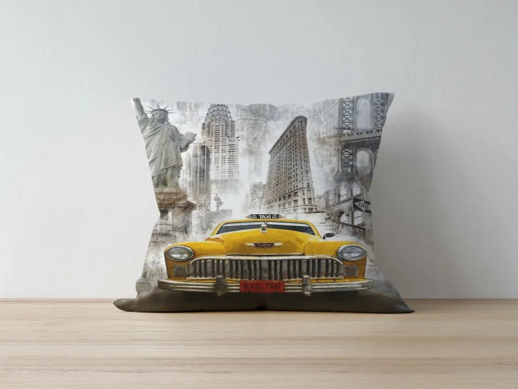 Jastëk dekorativ Aberto Design, a1166, shumëngjyrësh, 43x43cm - 1
