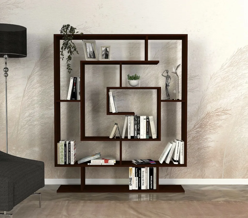 Raft librash Hanah Home, Sarmaşık, ngjyrë wenge - 1