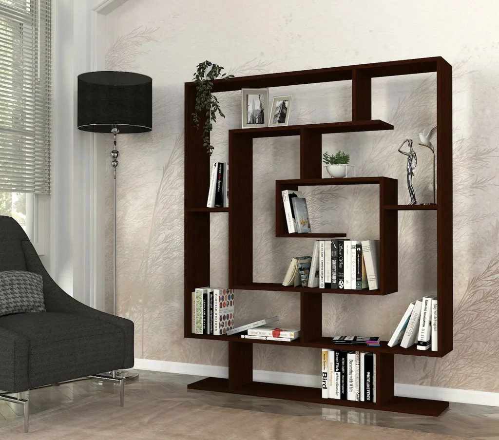 Raft librash Hanah Home, Sarmaşık, ngjyrë wenge - 2