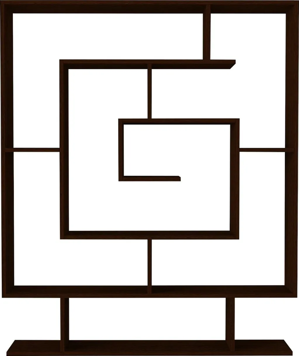 Raft librash Hanah Home, Sarmaşık, ngjyrë wenge - 5