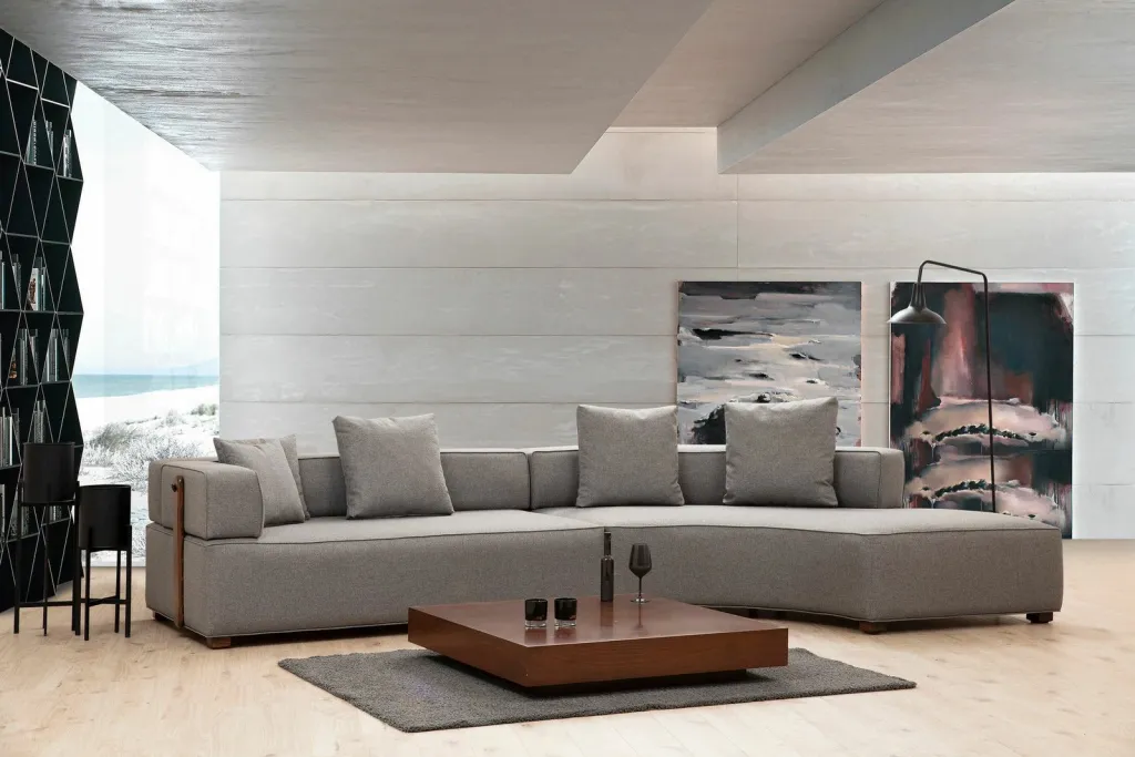 Këndollë Atelier del Sofa, Gondol-1 (L3-CHL), ngjyrë gri - 1