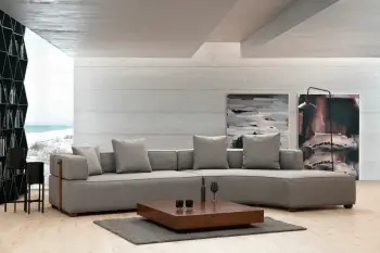 Këndollë Atelier del Sofa, Gondol-1 (L3-CHL), ngjyrë gri