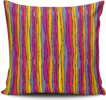 Jastëk Aberto Design, NKRLNT-210, shumëngjyrësh, 43x43cm