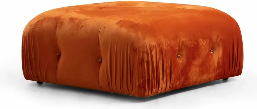 Kënd-sofë Bubble, ngjyrë e kuqe, Atelier del Sofa (L1-O1-1R-Puf) - 7