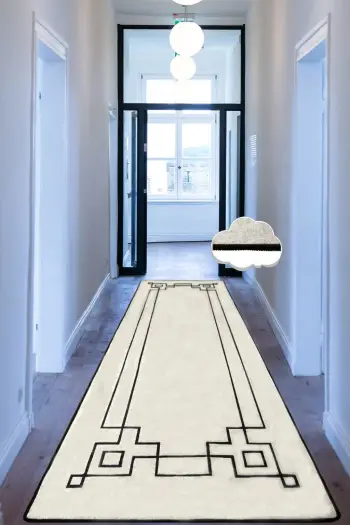 Qilim korridori, ngjyrë ecru, Conceptum Hypnose, 80x300cm