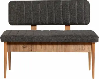 Bankë Hanah Home, Vina, ngjyrë anthracite dhe Atlantic Pine
