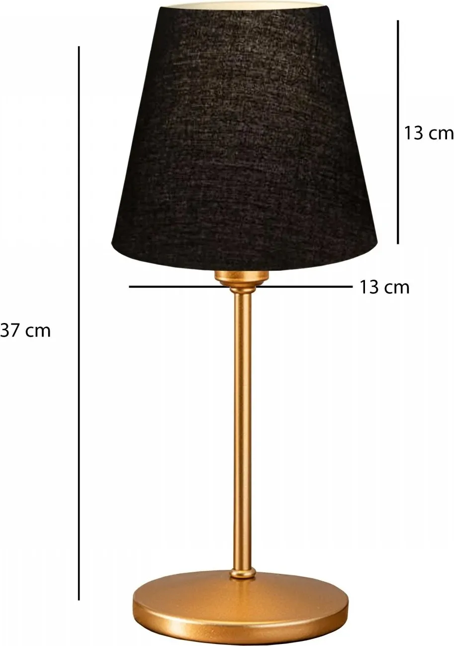 Llambë tavoline Opviq, AYD-3587, ngjyrë e zezë - 3