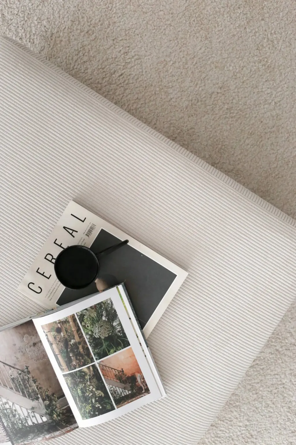 Pouf i bardhë Atelier del Sofa, Yolo - 4