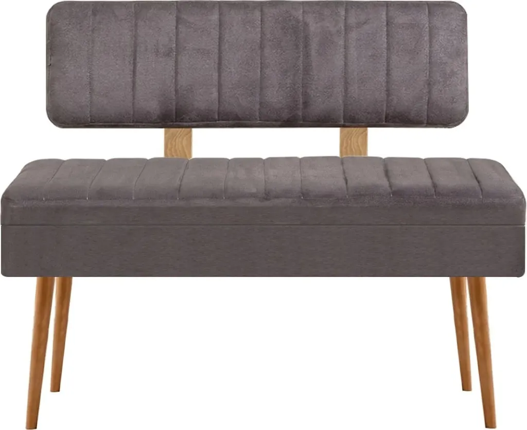 Tavolinë me karrige, set 5 pjesësh, zgjatshme, Hanah Home Vina 0701-4, anthracite, atlantic - 10