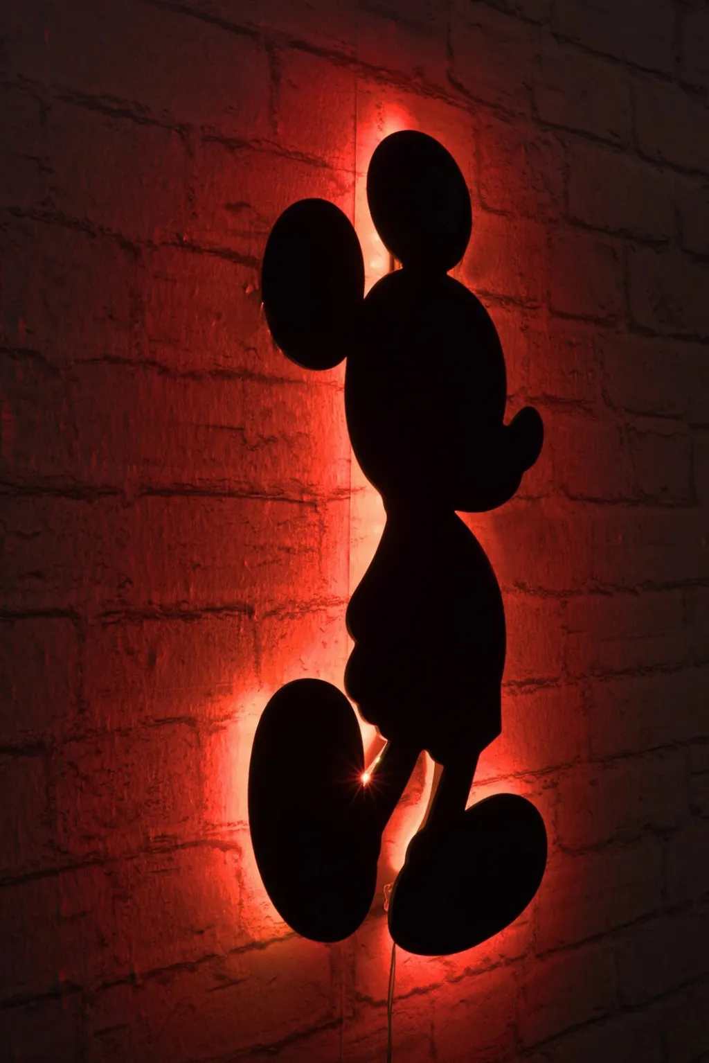 Dritë dekorative LED Mickey Mouse, e kuqe, Wallity - 2
