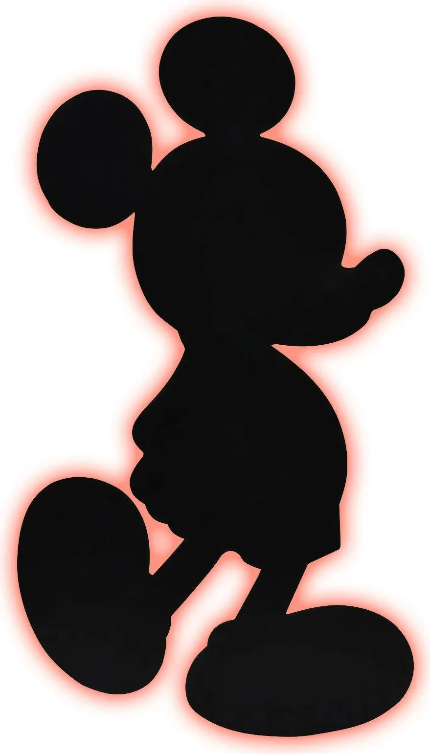 Dritë dekorative LED Mickey Mouse, e kuqe, Wallity - 5