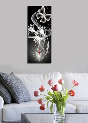 Orë muri dekorative prej kanavace, Wallity, 3070CS-36, shumëngjyrëshe, 30x70cm