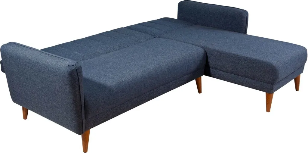 Kënd-sofë krevati Atelier del Sofa, kënd i djathtë, ngjyrë kaltër e errët - 6
