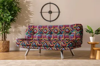 Divan-krevat 3 vendësh, Atelier del Sofa, Misa Small, patchwork