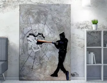 Pikturë dekorative në kanavacë Wallity, WY45, 70x100cm