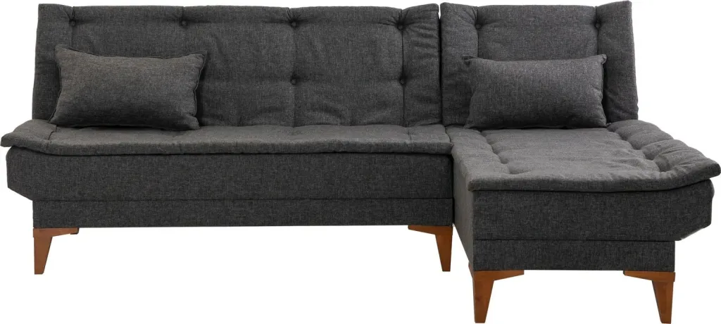 Kënd divan-krevat Belen, ngjyrë antracit, Atelier del Sofa - 5
