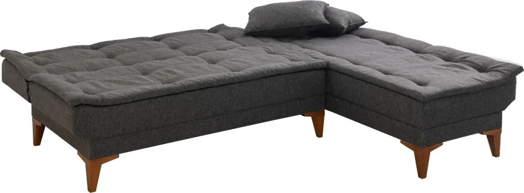 Kënd divan-krevat Belen, ngjyrë antracit, Atelier del Sofa - 9