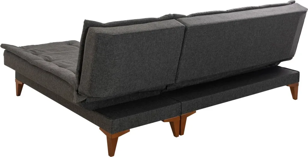 Kënd divan-krevat Belen, ngjyrë antracit, Atelier del Sofa - 10