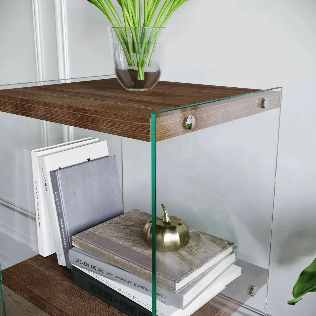 Raft librash Hanah Home, Box, ngjyrë arre - 3