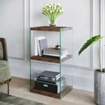 Raft librash Hanah Home, Box, ngjyrë arre