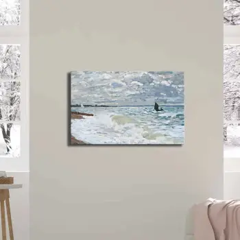 Pikturë dekorative në kanavacë, FAMOUSART-100, shumëngjyrëshe, 45x70cm