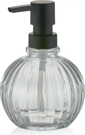 Dozator sapuni prej qelqi, transparent, Mijölnir, SBN0071